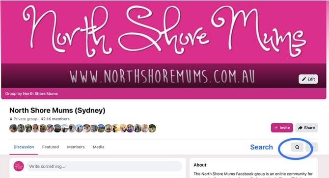 Search-Facebook-Group